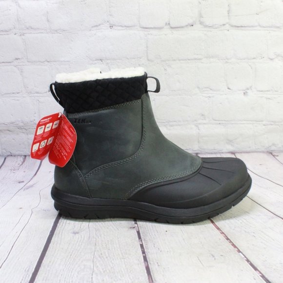 L.L. Bean Shoes - NWT! LL Bean Black Leather Waterproof Storm Chaser Boots 5, Zip 9.5 M